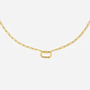 Elea Charm Clasp Necklace