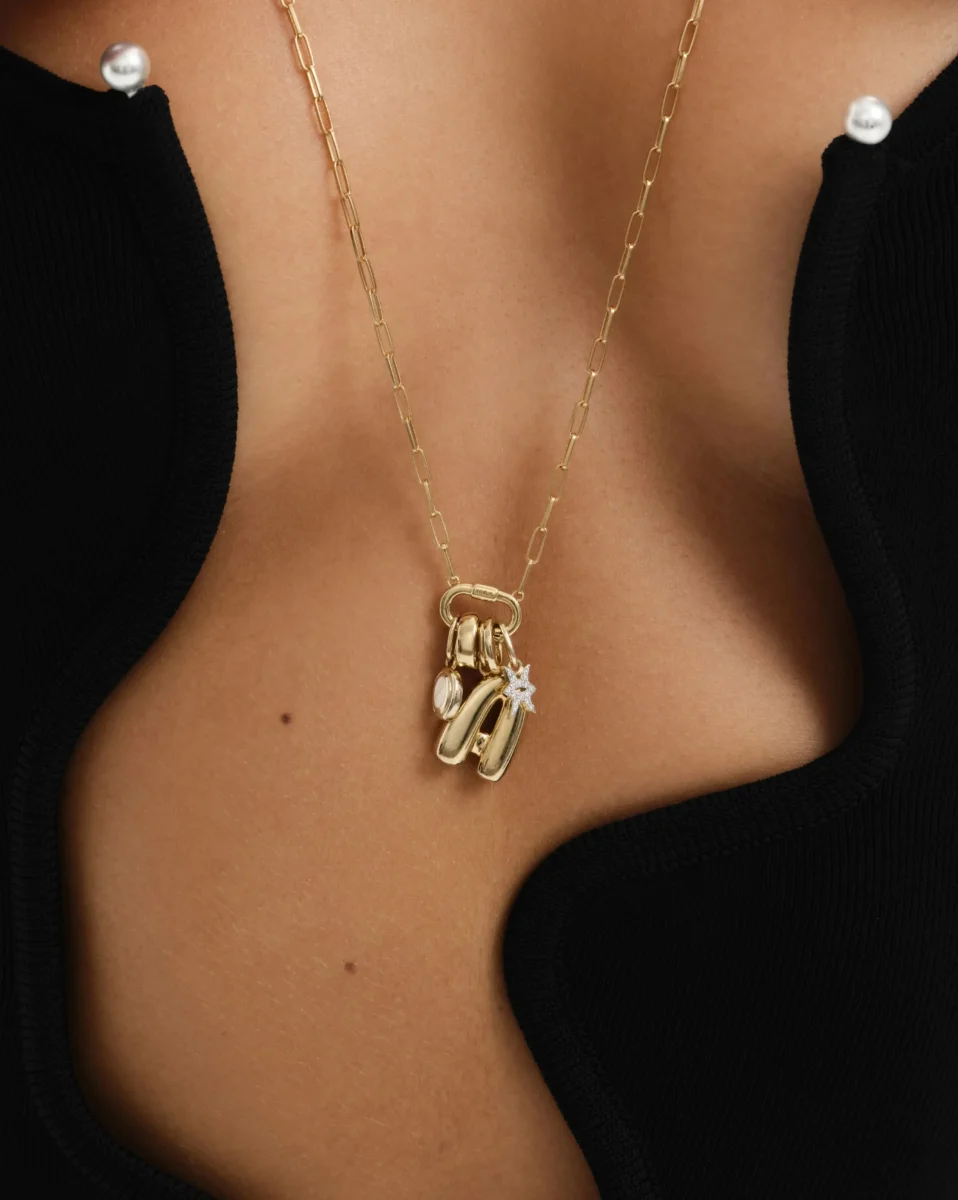Elea Charm Clasp Necklace – Bild 6