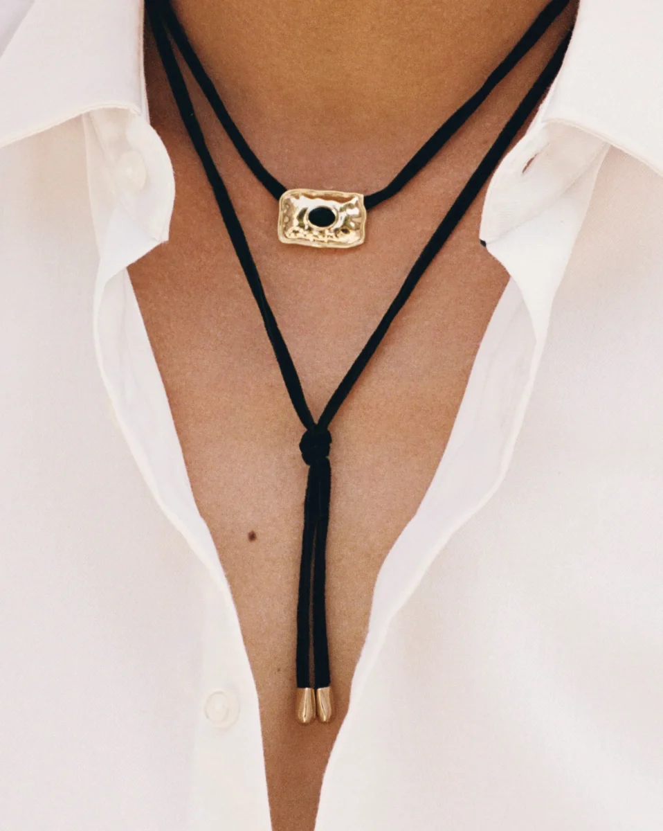 Trevi Onyx Cord Necklace – Bild 9