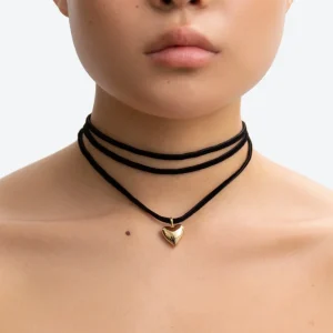 Amore Velvet Cord Necklace