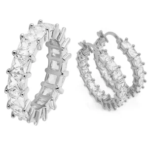 CREOLEN SET BLANC (silver)